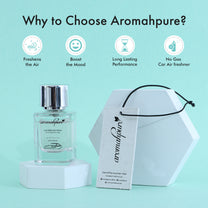 Aromahpure Refreshing Car Perfume Spray with Hanging Card (Cool Splash)