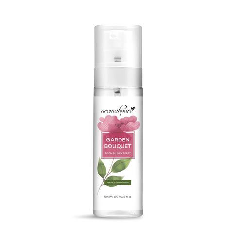 Aromahpure Linen Spray Garden Bouquet Product View