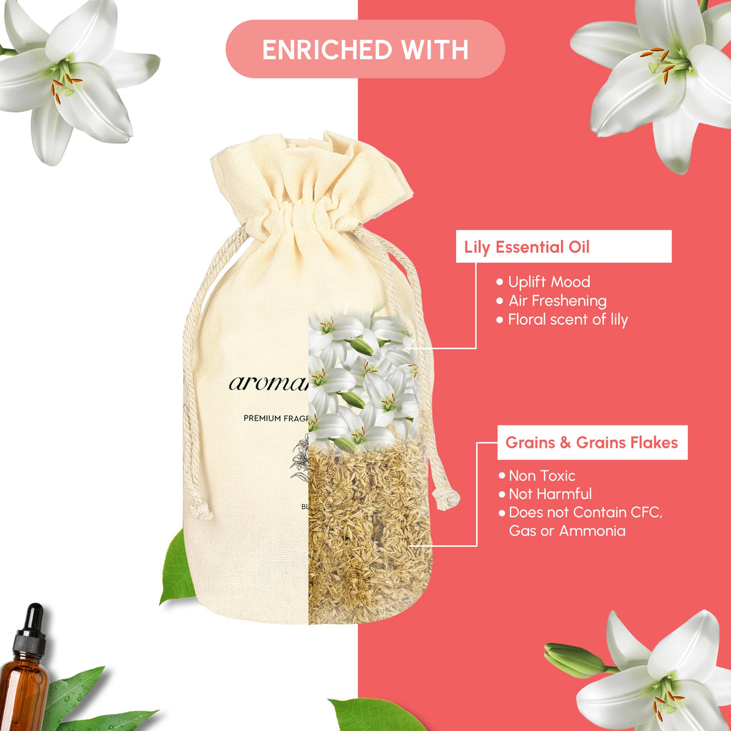 Bliss Car Perfume Flakes | Luxury Hanging Car Fragrance | Premium Fresheners for Cars, Closets, and Enclosed Areas