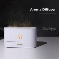 Aromahpure Electric Humidifier with Flames Effect