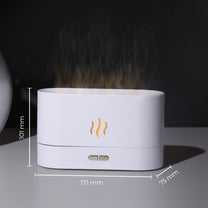 Aromahpure Electric Humidifier with Flames Effect