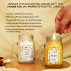 Mason Jar Candles ylang ylang USP