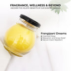 Matki Glass Jar Candles Frangipani Key features