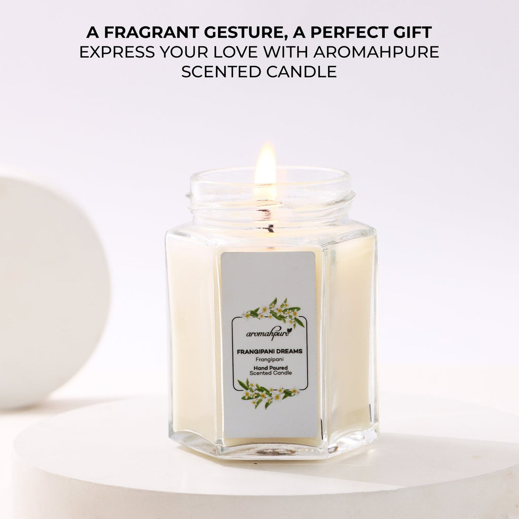 Hexa Jar Candle Frangipani dreams