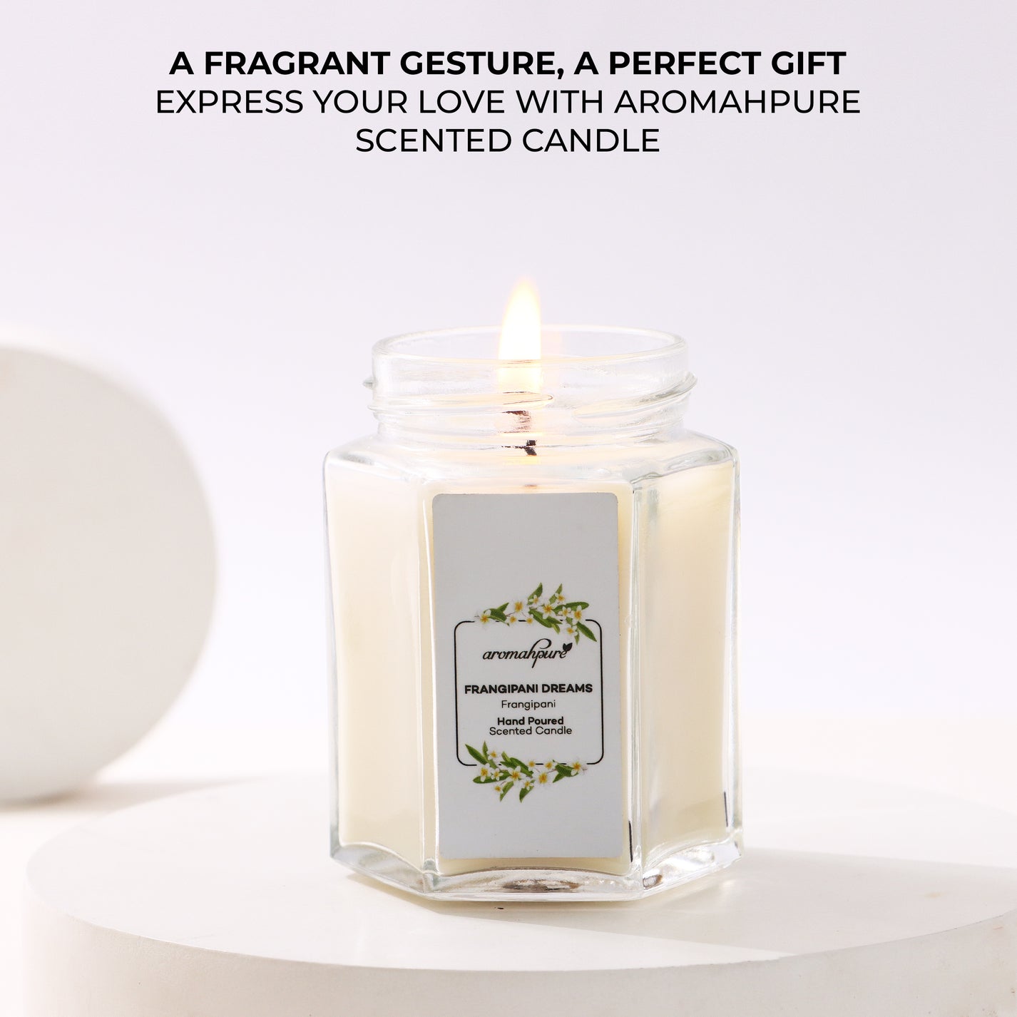Hexa Jar Candle Frangipani dreams