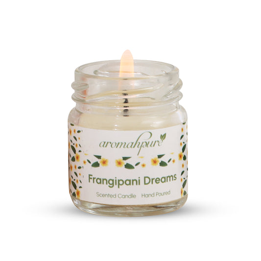 Frangipani Dreams Small Round Jar Candles