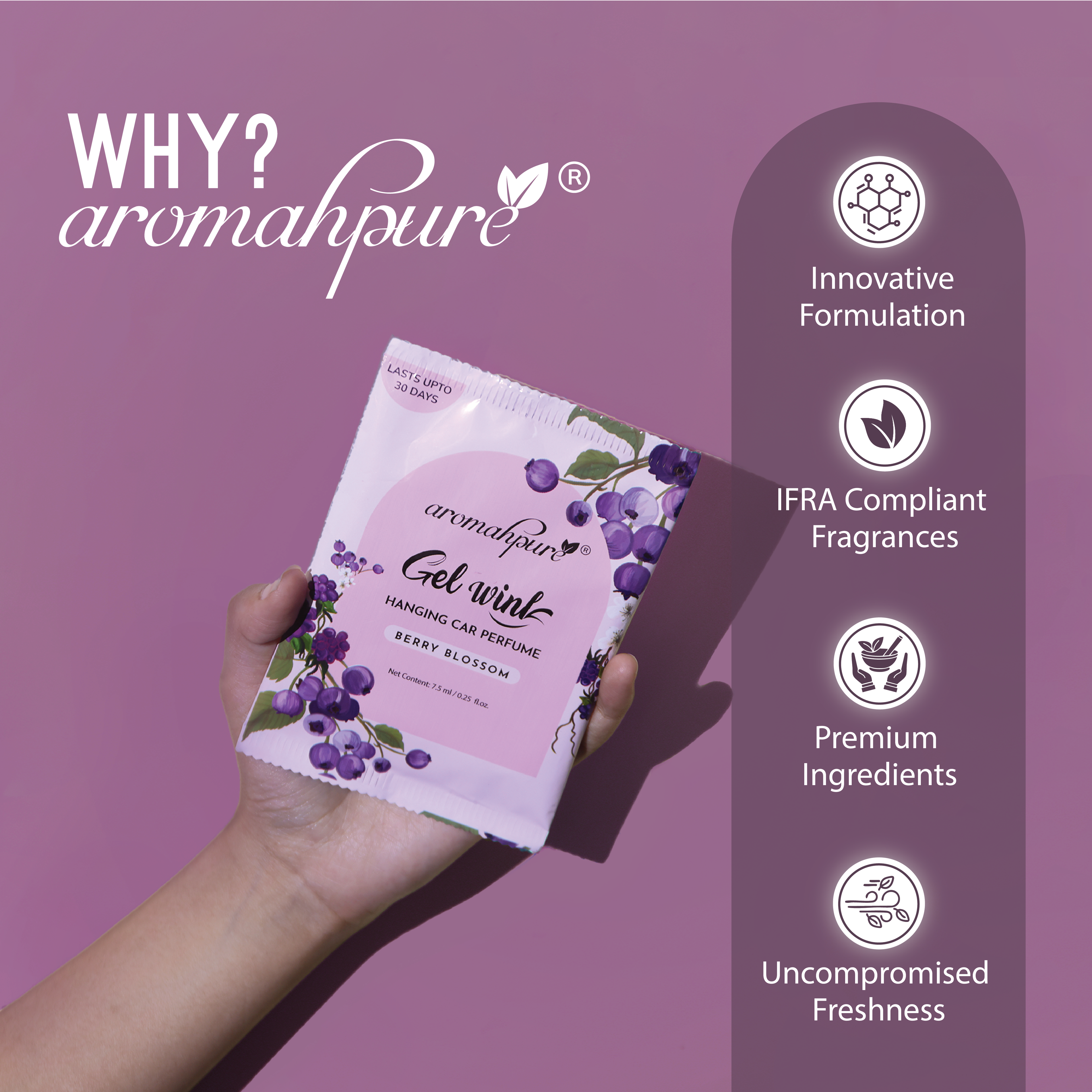 Gel Wink Berry Blossom key features