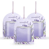 Aromahpure Gel Wink Hanging Car Perfume - Lavender Dream Pack of 3 | Long-Lasting Gel Based Car Air Freshener | Car Accessories | Last Up to 30 Days