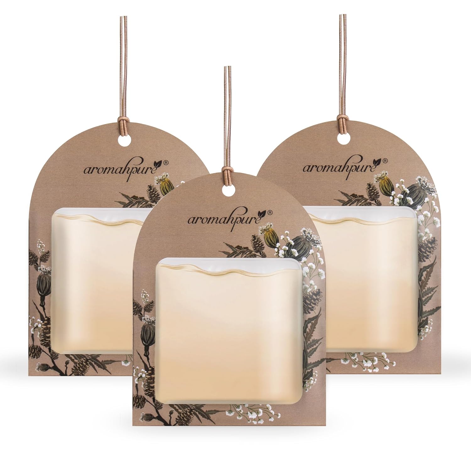 Gel Wink Hanging Car Perfume Musk Essence Pack of 3