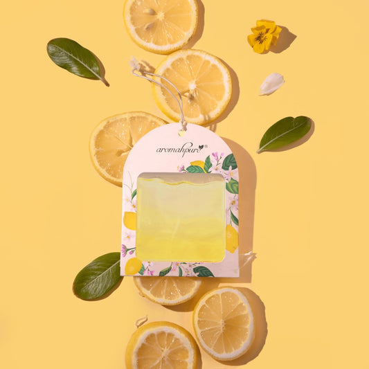 Gel Wink Lemon Zest Hanging Car perfume