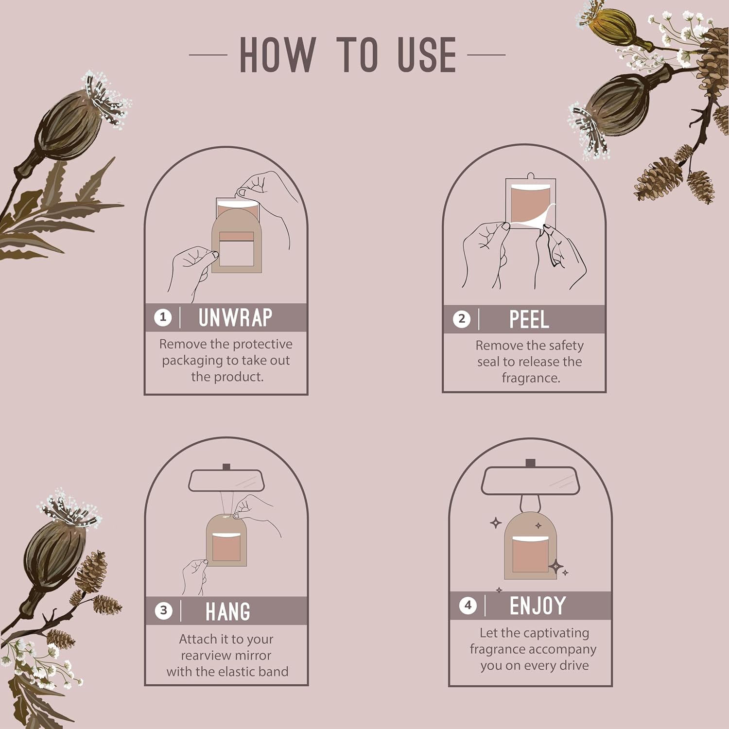 Gel Wink Musk Essence Car Perfume