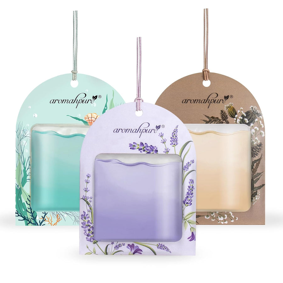 Gel Wink Combo Pack | Gel Based Car Freshener | Pack of 3 (Lavender Dream, Musk Essence, Ocean Mist)