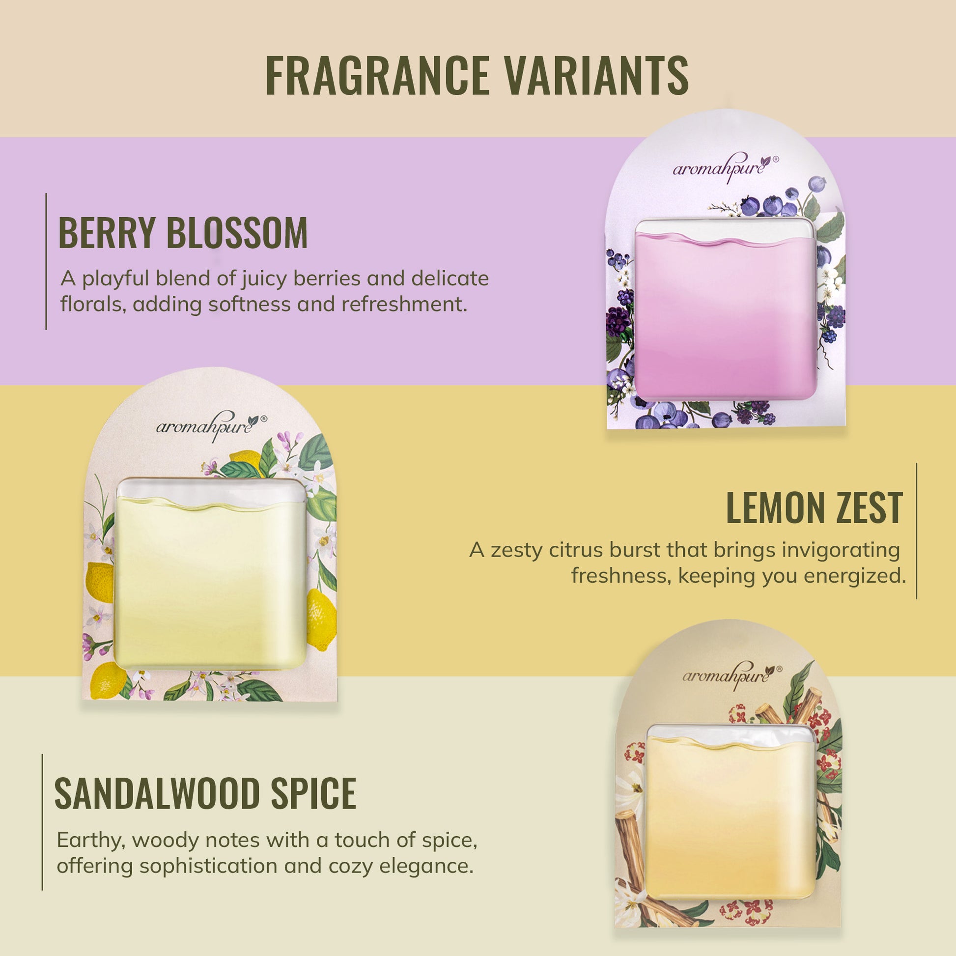 Gel wink fragrance variants