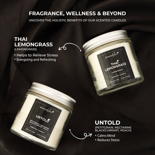 Aromahpure Screw Jar Candle Untold Lemongrass Benefits