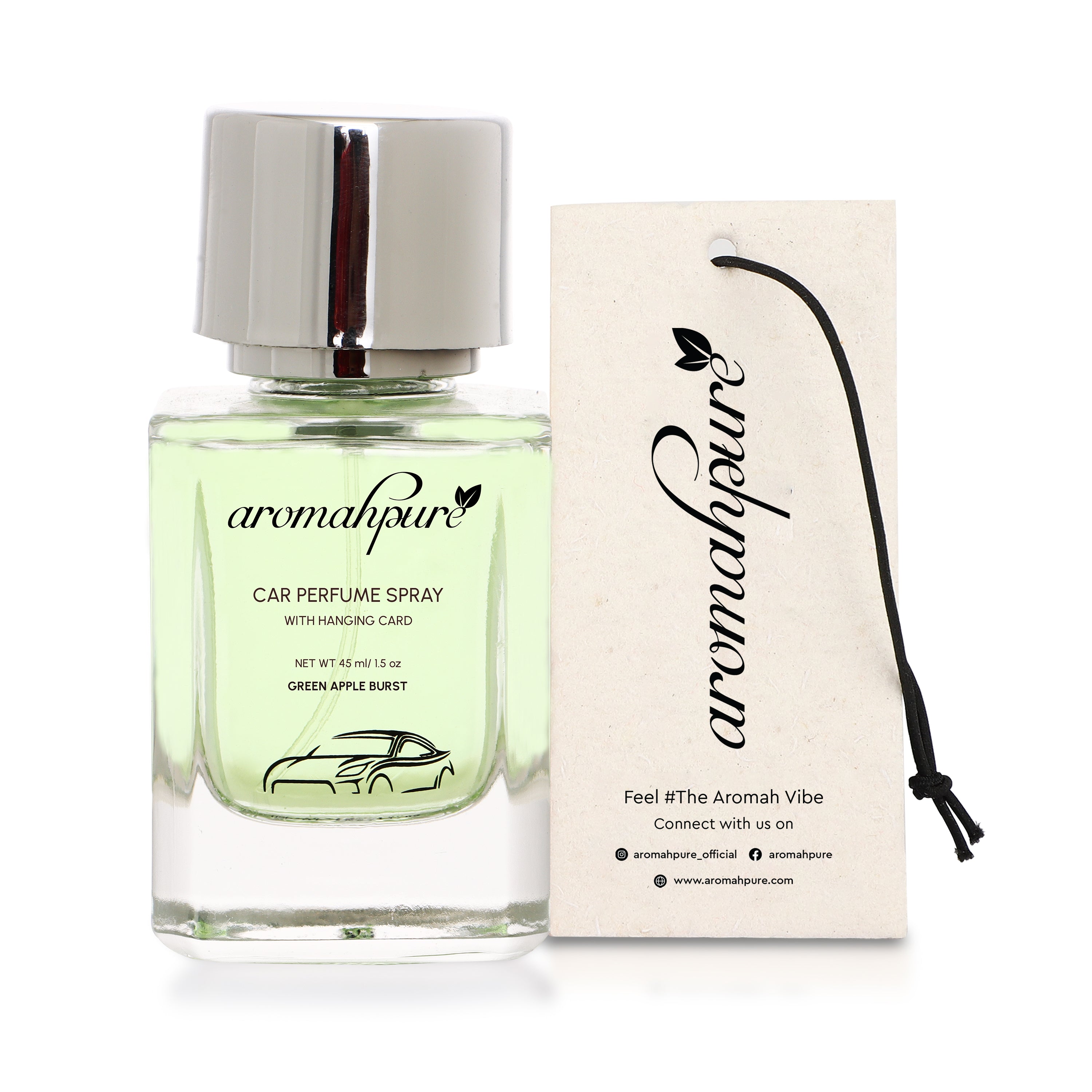 Buy Aromahpure Refreshing Car Perfume Spray with Hanging Card