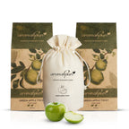 car perfume flakes green apple pack of 2