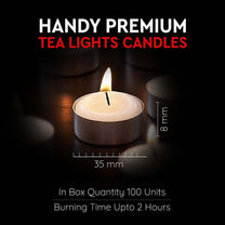 Handy premium tealight candles