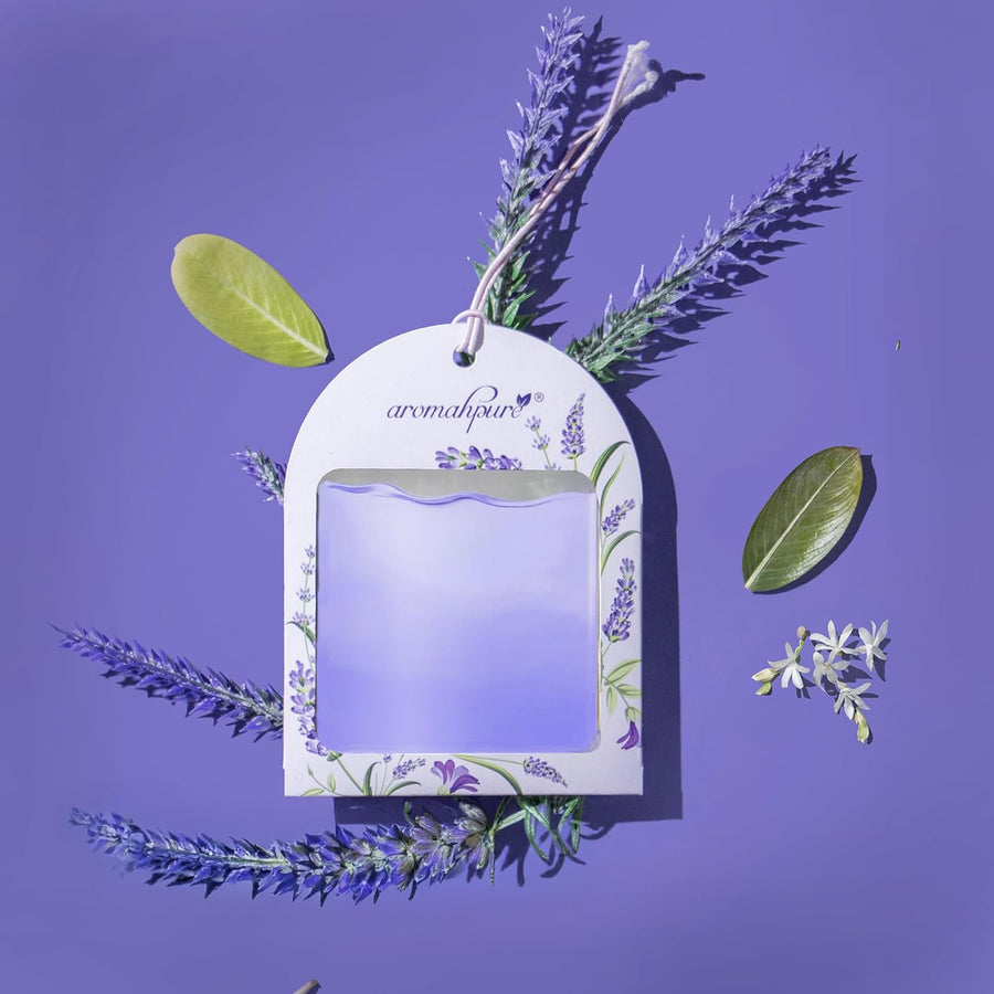 Aromahpure Gel Wink Hanging Car Perfume - Lavender Dream (Pack of 1)