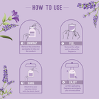 Hanging Car Perfume Gel wink Lavender Dream How to use