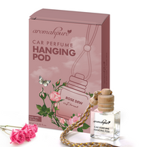 Hanging Pod car perfume rose dew