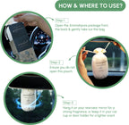 How to use car perfume flakes