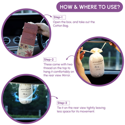how & where to use car perfume flakes fairy land