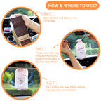 Aromahpure Orange Lemongrass Flakes how to use