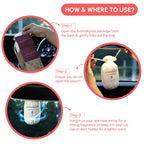 Bliss Car Perfume Flakes | Luxury Hanging Car Fragrance | Premium Fresheners for Cars, Closets, and Enclosed Areas