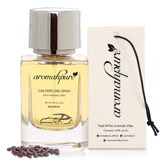 Aromahpure Classic Car Perfume Spray with Hanging Card (Irish Drive)
