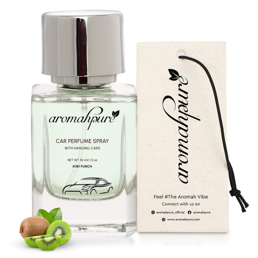 Aromahpure Fruity Car Perfume Spray with Hanging Card (Kiwi Punch)