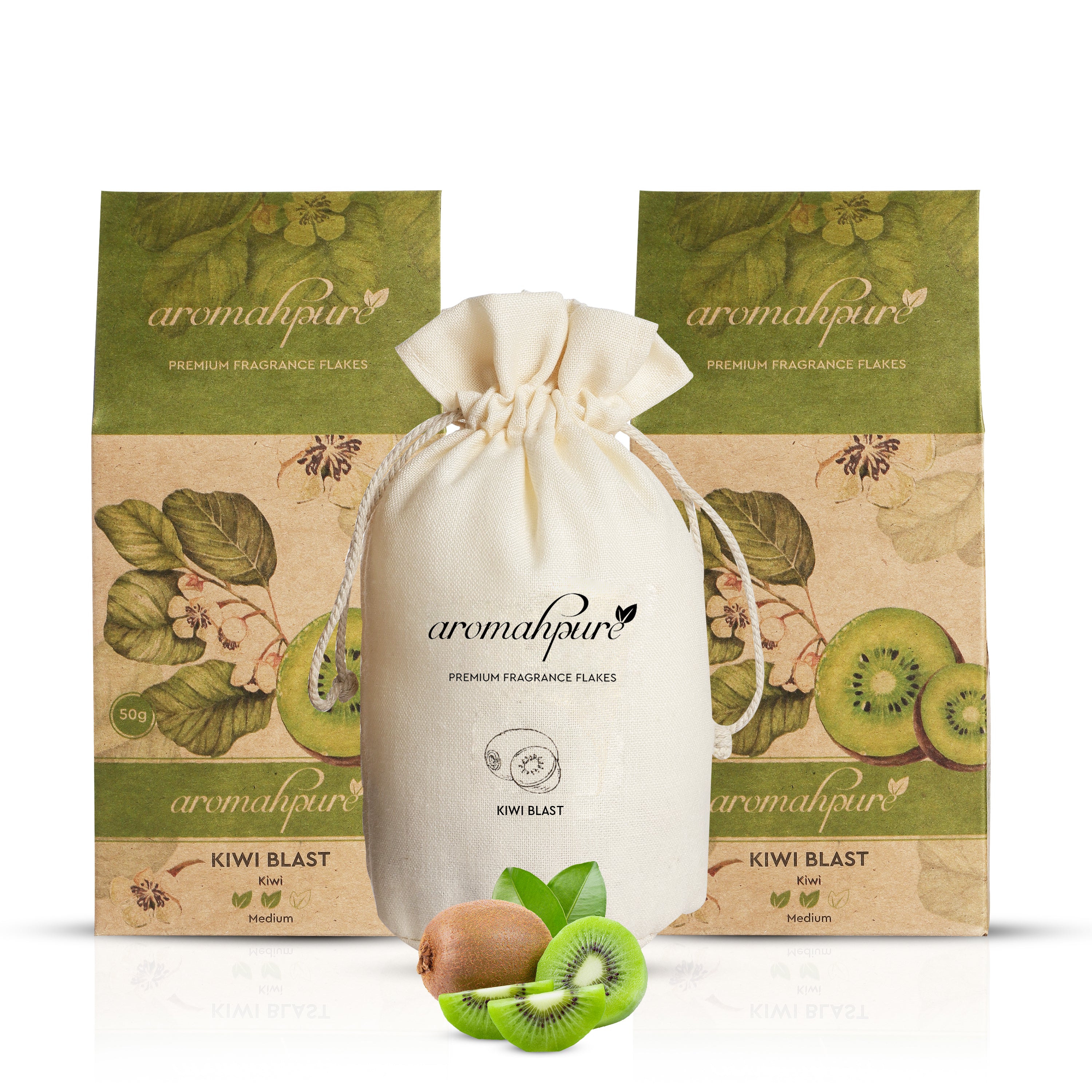 car perfume flakes kiwi blast pack of 2