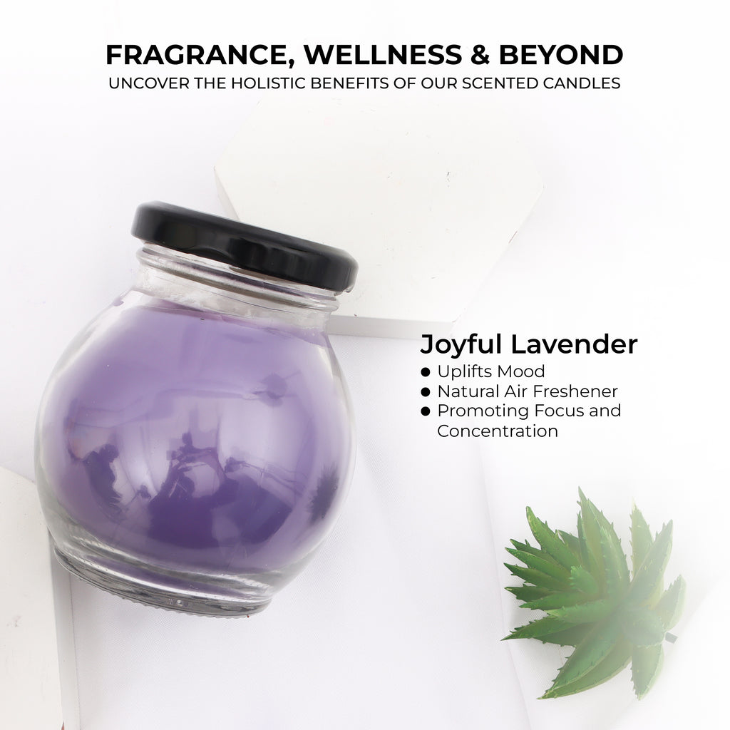 Matki Glass Jar Candles Lavender Benfits