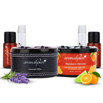 Aromahpure Dashboard Car Perfume with 50 ML Miniature Fragrance Oil (Lavender, Lime, Orange, Aldehydes)