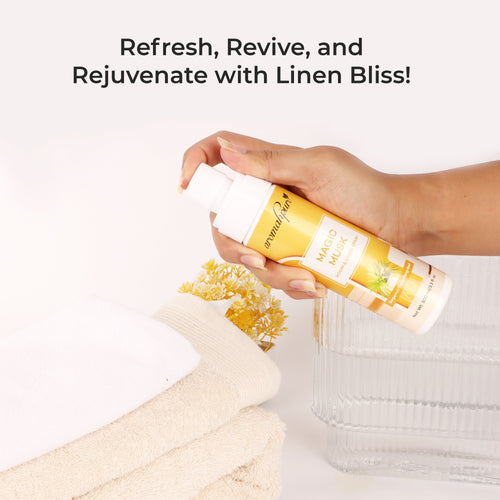 Aromahpure Magic Musk Linen Spray lifestyle