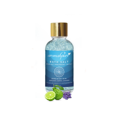 Aromahpure 100 % Natural Bath Salt with Essential Oils (Citrus Grove) (35 Grams)