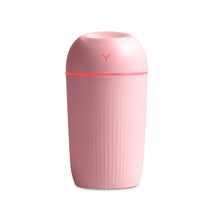 Aromahpure Cylindrical Humidifier for Home & Office (Green, Pink & White)