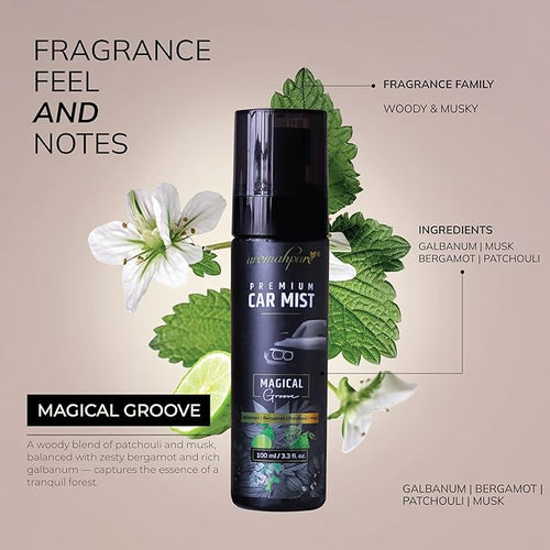 Aromahpure Car Mist Magical Grove Fragrance Notes