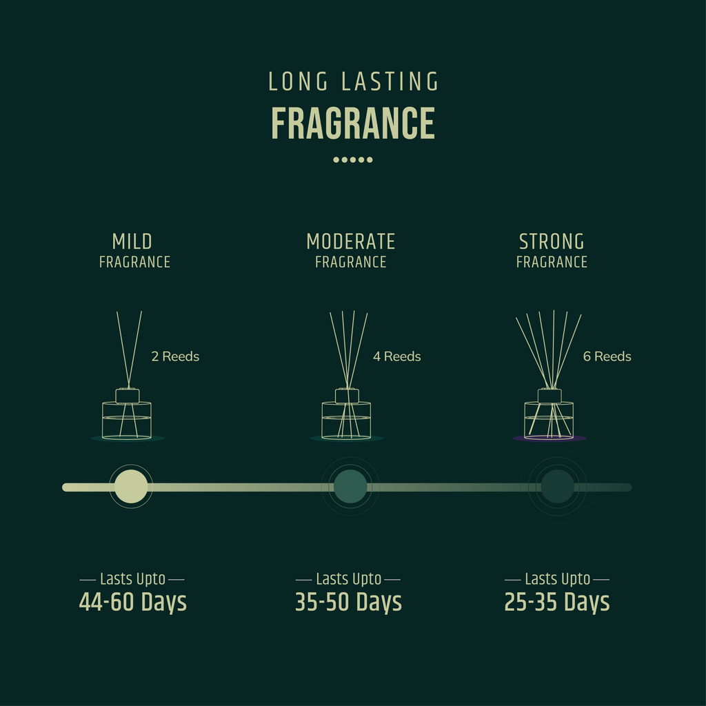 Reed Diffuser - Thai Lemongrass | 120 ML | 6 Reed Sticks