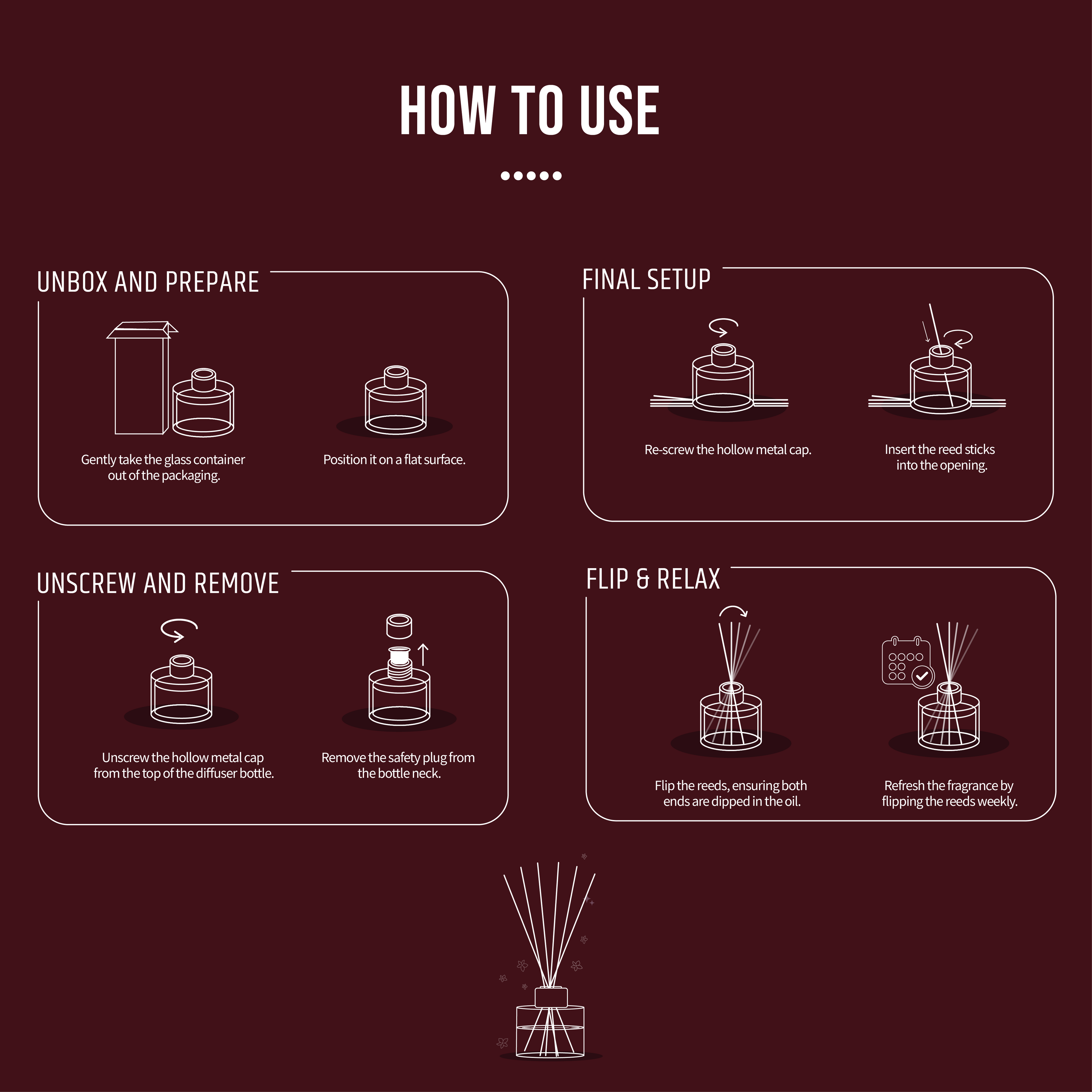How to use Reed Diffuser 
