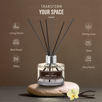 Used Reed diffuser at living room, Bed room, Office, Dinning Area , Spa and More.