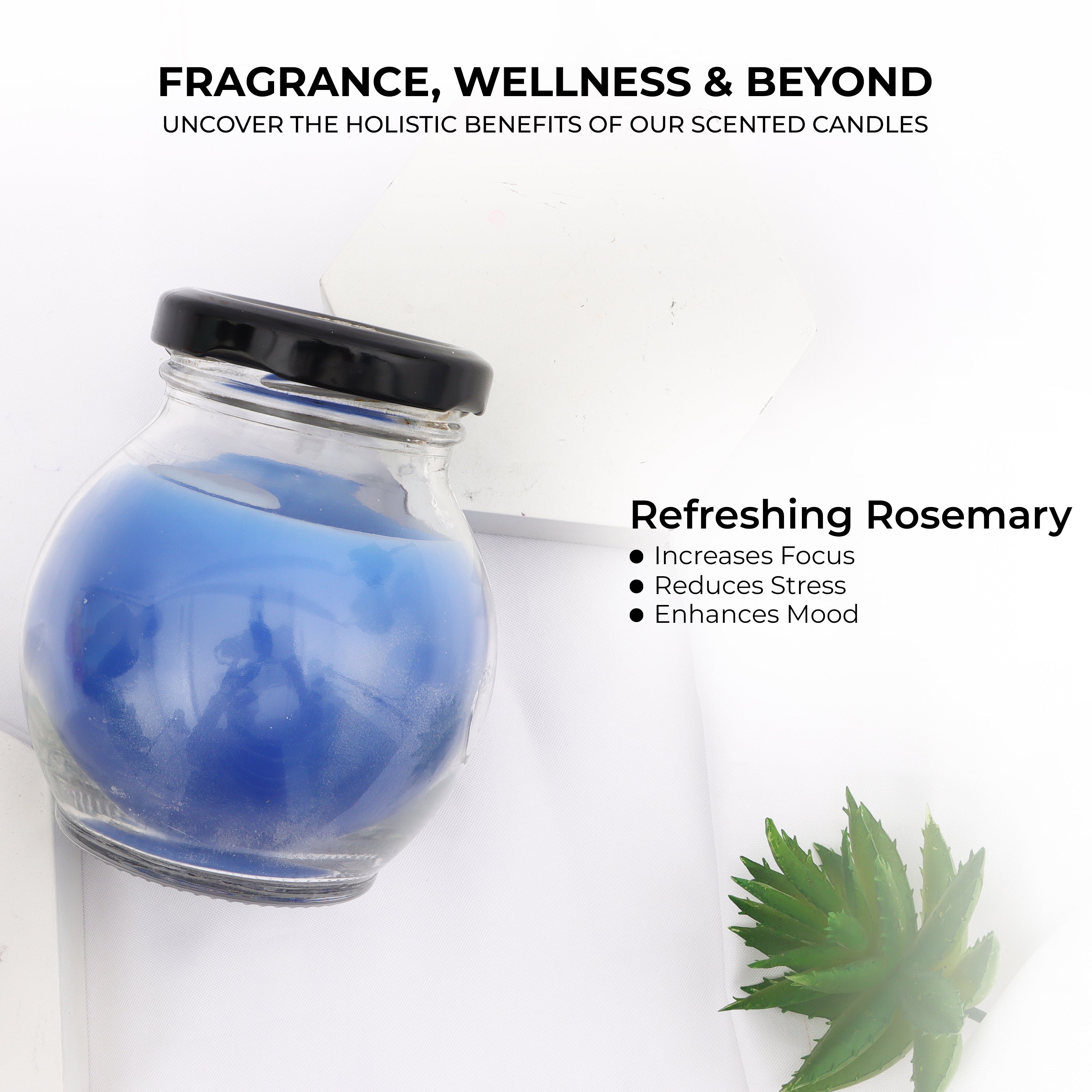 Matki Glass Jar Candles rosemary benefits