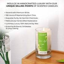 Shot Round Glass Jar Candle Pack of 12 USP