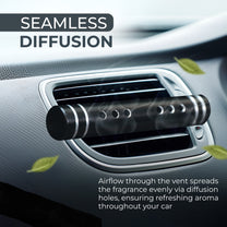 Sleek Car Vent Air Freshener Cologne seamless diffusion