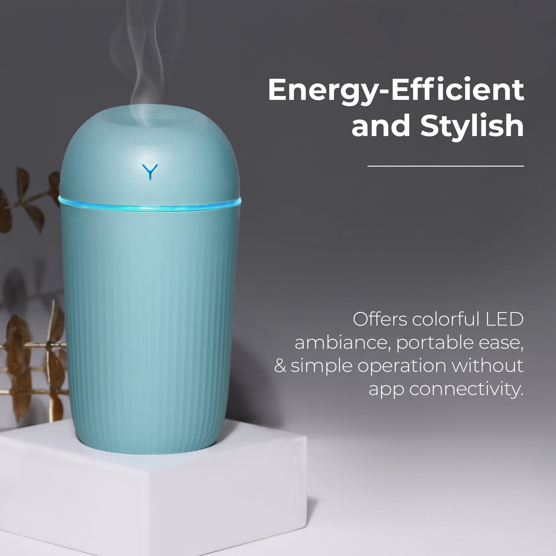 Buy Cylindrical Humidifier for Home (Green, Pink & White ...