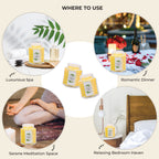 Where to use scented glass jar candle
