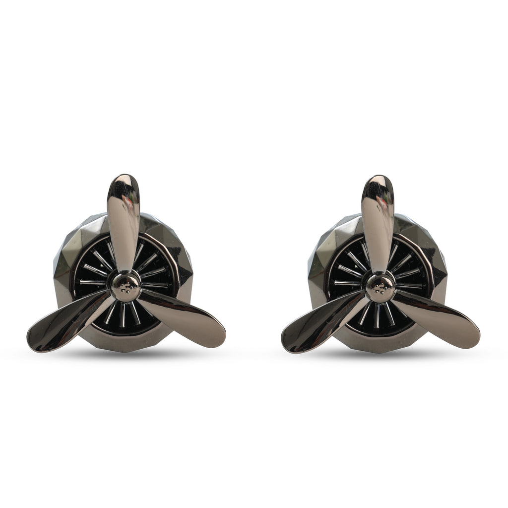 Turbine Car AC Vent Air freshener Black