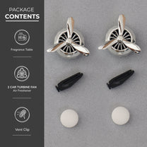 Turbine Car Vent Air Freshener Contents