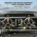 Turbine Vent Car Air Freshener black