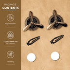 Turbine Vent Car Air Freshener Black Package Contents