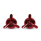 Turbine Vent Car Air Freshener Red